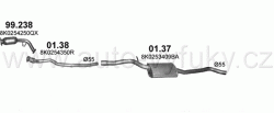 AUDI A5 1.8 11/2007-3/2012 1798ccm 88-118-125kW / 120-160-170HP KAT 1.8 TFSi