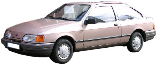Výfuk FORD SIERRA