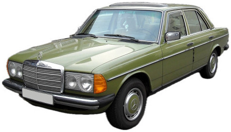 Výfuk MERCEDES 200 - W123