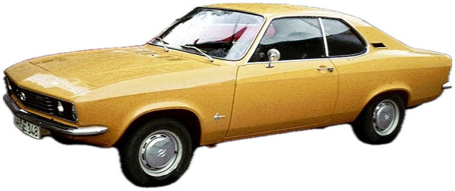 Výfuk OPEL MANTA A