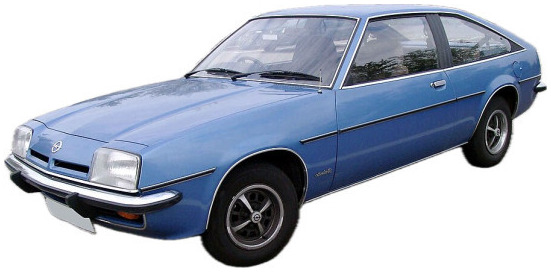 Výfuk OPEL MANTA B