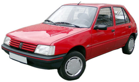 Výfuk PEUGEOT 205
