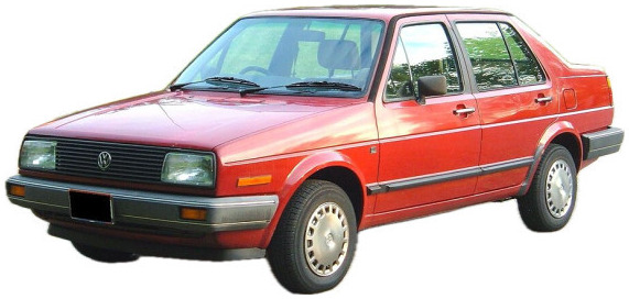 Výfuk VOLKSWAGEN JETTA II