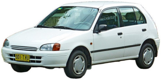Výfuk TOYOTA STARLET