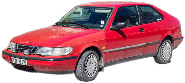 Výfuk SAAB 900