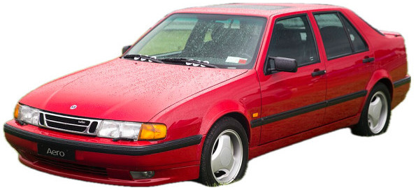Výfuk SAAB 9000