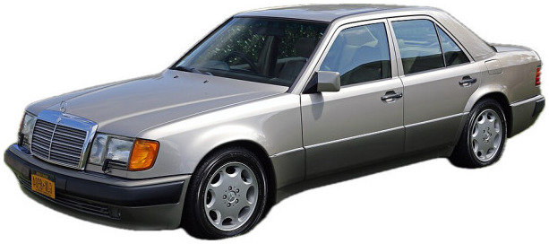 Výfuk MERCEDES 500 SE- W126
