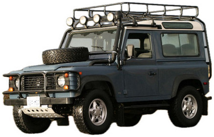 Výfuk LAND ROVER DEFENDER