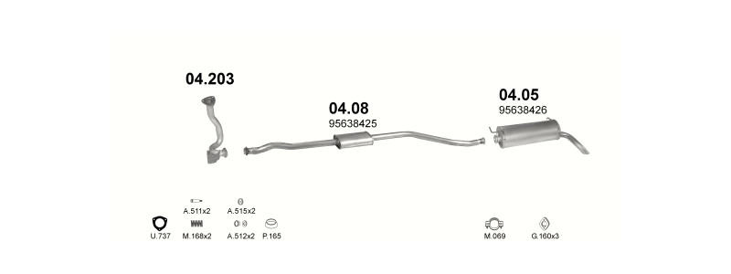 HATCHBACK 7/1994–12/1999, 1527 ccm, 43 kW