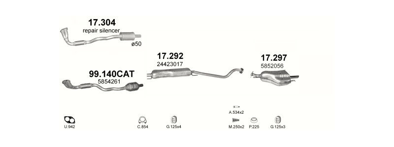HATCHBACK 4/1998–9/2000, 1796 ccm, 85 kW