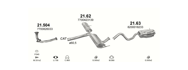 HATCHBACK / KOMBI 1/1994–1/2001, 1948 ccm, 102 kW
