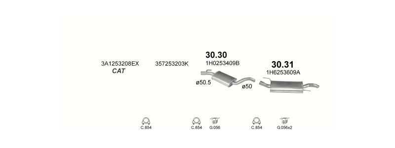 HATCHBACK 7/1995–9/1997, 1781 ccm, 66 kW
