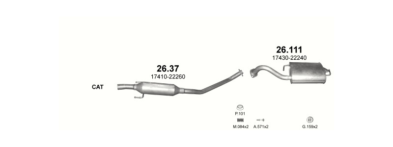 HATCHBACK 1/2002–12/2006, 1598 ccm, 81 kW