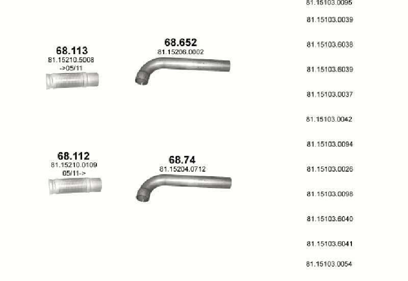 od 9/2007, 10518 ccm, 235–265–294–324 kW