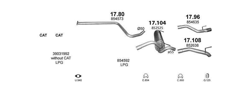 HATCHBACK 12/2009–10/2015, 1364 ccm, 88–103 kW