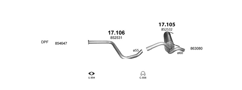 HATCHBACK / COUPE 11/2013–10/2015, 1598 ccm, 81–100 kW
