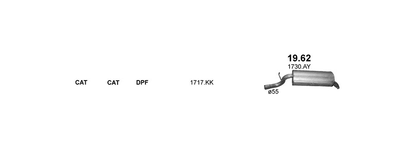 HATCHBACK / KOMBI 1/2008–2010, 1997 ccm, 100–103 kW