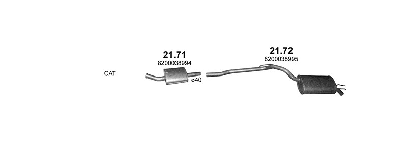 HATCHBACK 1/2001–6/2012, 1149 ccm, 55 kW