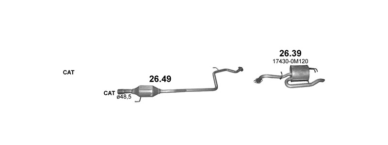 HATCHBACK 3/2012–6/2020, 1497 ccm, 55 kW
