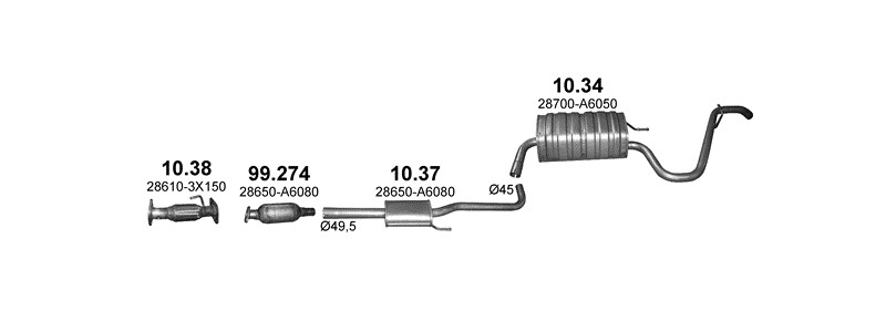 HATCHBACK / COUPE 12/2011–12/2015, 1396 ccm, 73 kW