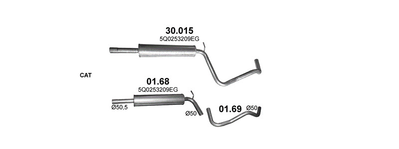 HATCHBACK / SPORTBACK 7/2016–10/2020, 999 ccm, 85 kW