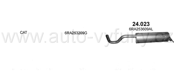 SKODA RAPID 1.4 5/2015-4/2019 1395ccm 92kW / 125HP KAT 1.4 TSi