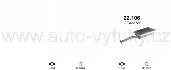 ROVER MG ZS 1.8 HATCHBACK 0/2001-0/0 1796ccm 87kW / 118HP KAT 1.8i 16V