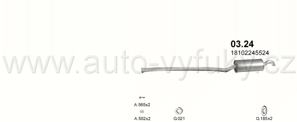 BMW 3 E36 1.7 TD SEDAN, KOMBI 1/1995-2/1998 1665ccm 66kW / 90HP KAT E36 318 TDS
