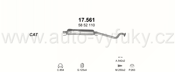 OPEL ASTRA G 2.0 D SEDAN 8/1999-9/2004 1995ccm 74kW / 100HP KAT 2.0 DTi