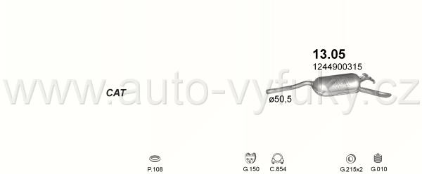 MERCEDES 230 - C124 2.3 COUPE 0/1985-0/1992 2299ccm 97kW / 132HP KAT C124 230CE