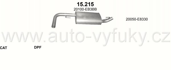 NISSAN PATHFINDER 2.5 D 9/2006-0/0 2488ccm 130kW / 174HP KAT 2.5 dCi