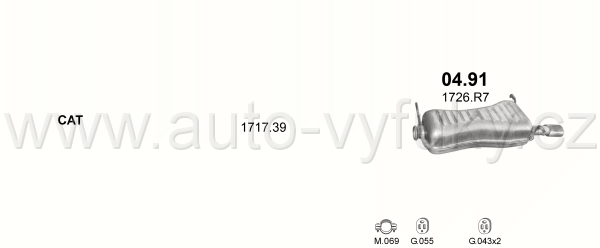 CITROEN ZX 2.0 HATCHBACK 7/1992-0/1998 1998ccm 90kW / 123HP KAT 2.0i