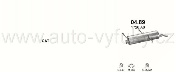 CITROEN ZX 1.9 D KOMBI 4/1994-0/1998 1905ccm 52kW / 71HP KAT 1.9 Diesel