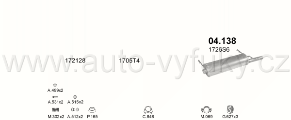 CITROEN XSARA 1.8 D HATCHBACK 7/1997-10/1999 1769ccm 44kW / 60HP KAT 1.8 Diesel