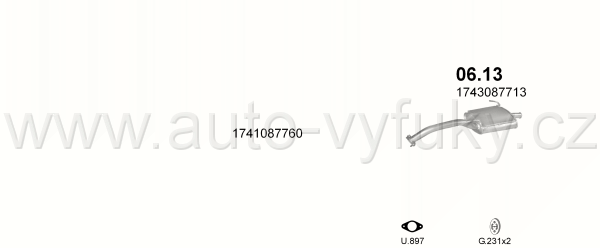 DAIHATSU CHARADE 1.3 HATCHBACK 0/1989-0/1992 1295ccm 55kW / 75HP 1.3 16V