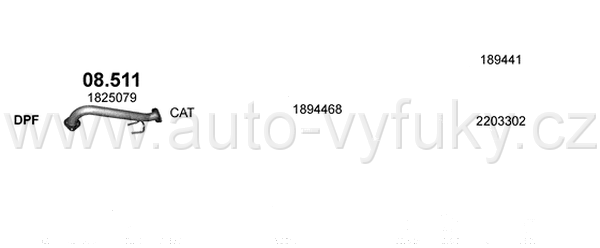 FORD TRANSIT CONNECT / TOURNEO 1.5 D 7/2015-0/0 1499ccm 55-74-88kW / 75-101-120HP KAT 1.5 TDCi