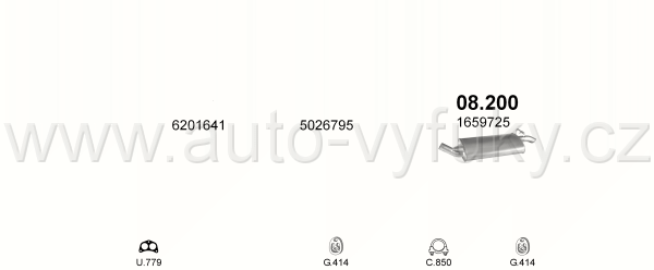 FORD FIESTA 1.6 HATCHBACK 8/1989-2/1992 1598ccm 81kW / 110HP 1.6 XR2i