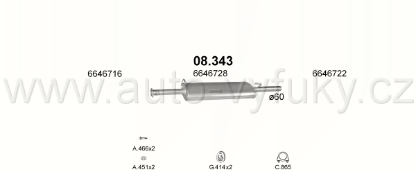 FORD TRANSIT 2.5 D BUS 8/1991-7/1994 2496ccm 64kW / 87HP 2.5 TD D25T SWB 2853mm