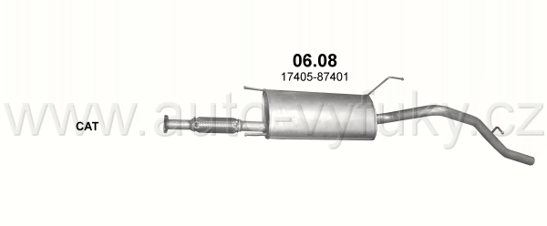 DAIHATSU TERIOS 1.3 5/1997-4/2000 1296ccm 61kW / 83HP KAT 1.3 4X4