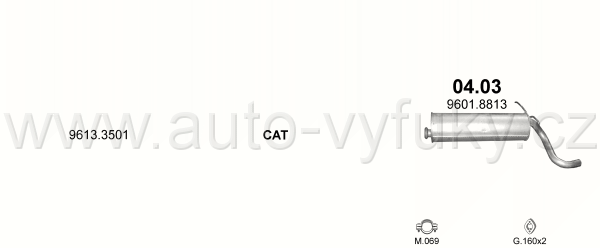 CITROEN C15E 1.1 1/1988-0/1997 1124ccm 44kW / 60HP KAT 1.1