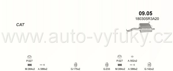 HONDA CIVIC 1.5 HATCHBACK 1/1992-0/1995 1493ccm 66kW / 90HP KAT 1.5i VEi 16V HB 3D