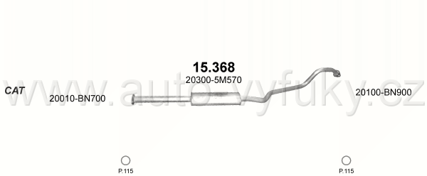 NISSAN ALMERA 1.5 D HATCHBACK 8/2002-11/2006 1461ccm 61kW / 83HP KAT 1.5 dCi Turbo Diesel