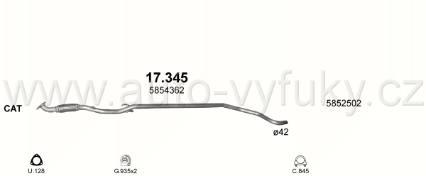 OPEL CORSA D 1.2 HATCHBACK 1/2010-0/0 1229ccm 51-63kW / 69-86HP KAT 1.2i 16V