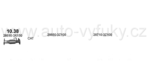 HYUNDAI i40 1.6 SEDAN, KOMBI 3/2011-1/2015 1591ccm 99kW / 135HP KAT 1.6 GDi