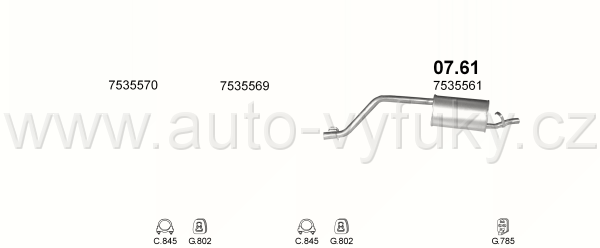 LANCIA Y10 1.05 HATCHBACK 0/1985-8/1989 1049ccm 40kW / 55HP TOURING