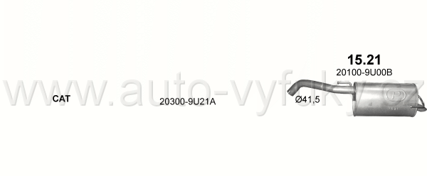 NISSAN NOTE 1.6 11/2007-4/2009 1598ccm 81kW / 110HP KAT 1.6i 16V