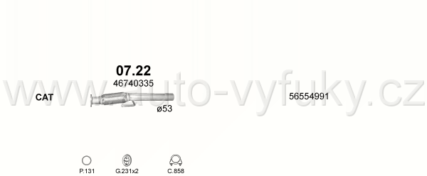 FIAT BRAVA/BRAVO 1.6 HATCHBACK 4/1998-1/2001 1596ccm 76kW / 103HP KAT 1.6 16V