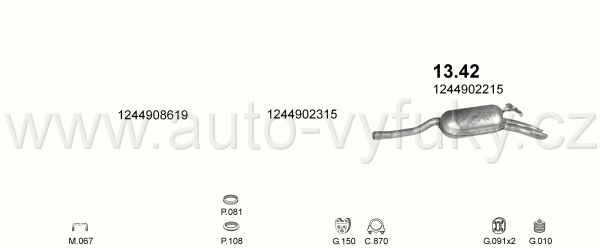 MERCEDES E320 - W124 3.2 SEDAN 10/1992-5/1995 3199ccm 162kW / 220HP W124 E320