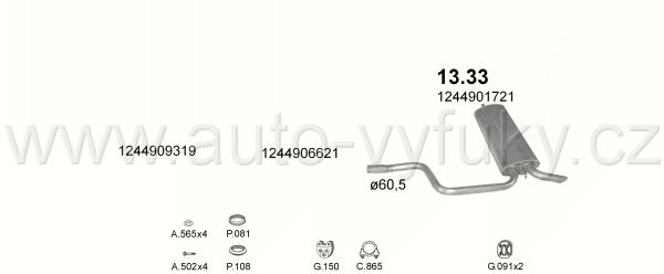 MERCEDES E320 - T124 3.2 KOMBI 10/1992-5/1996 3199ccm 162kW / 220HP KAT T124 E320