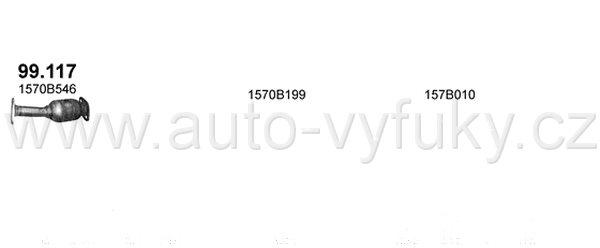 MITSUBISHI ASX 1.6 4/2010-6/2012 1590ccm 86kW / 117HP KAT 1.6i 16V
